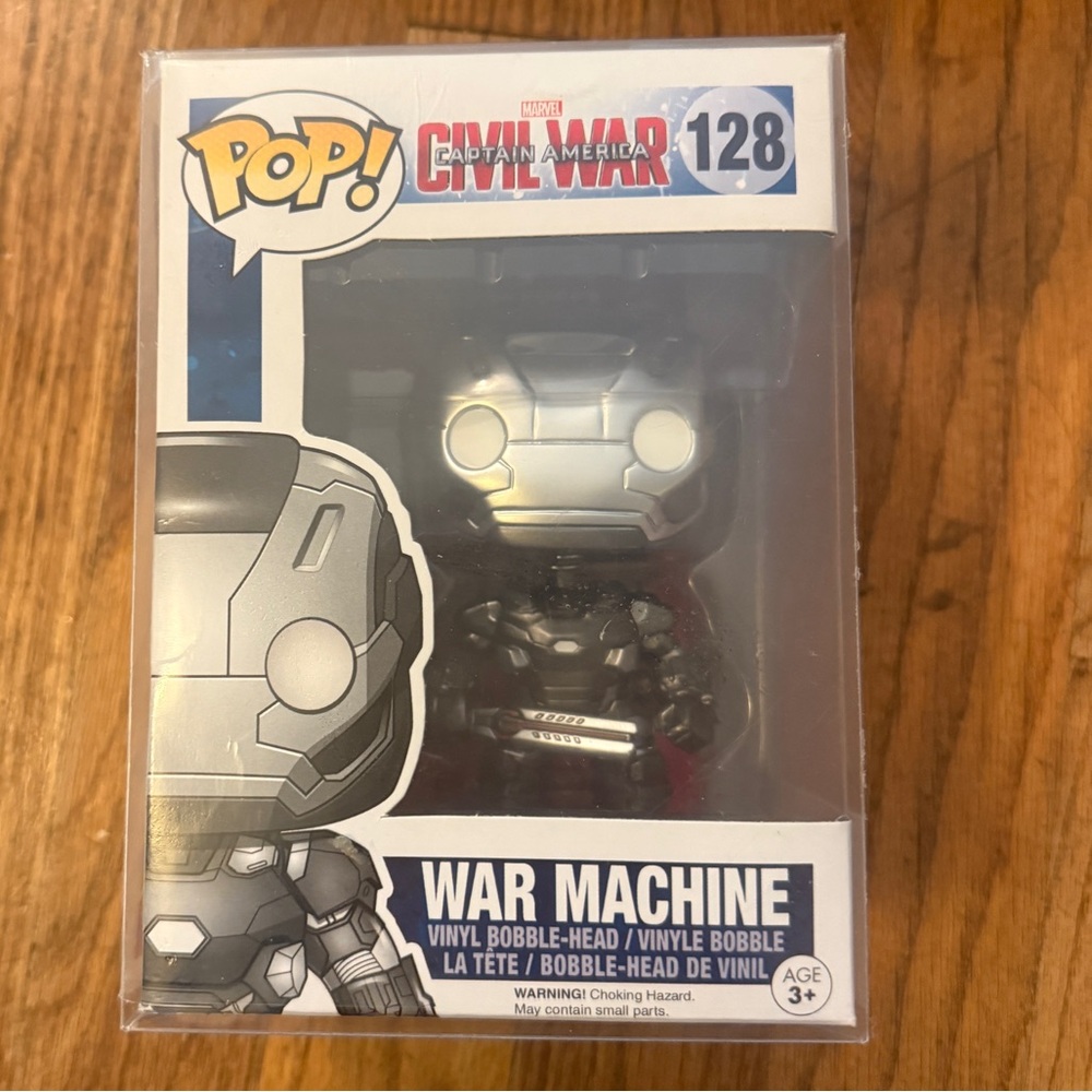 Funko Pop! War Machine Action Figure - Black, Silver